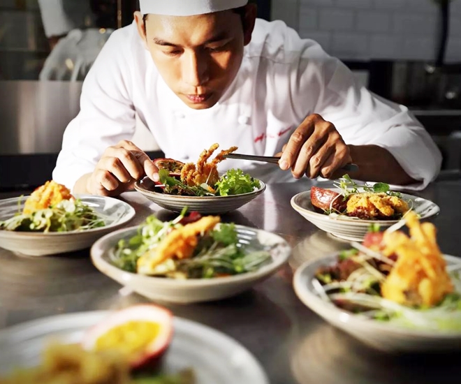 Đầu bếp là nghề đòi hỏi kỹ năng cao