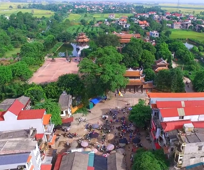 Làng Nôm, nơi có khu chợ nổi tiếng là niềm tự hào của người Hưng Yên