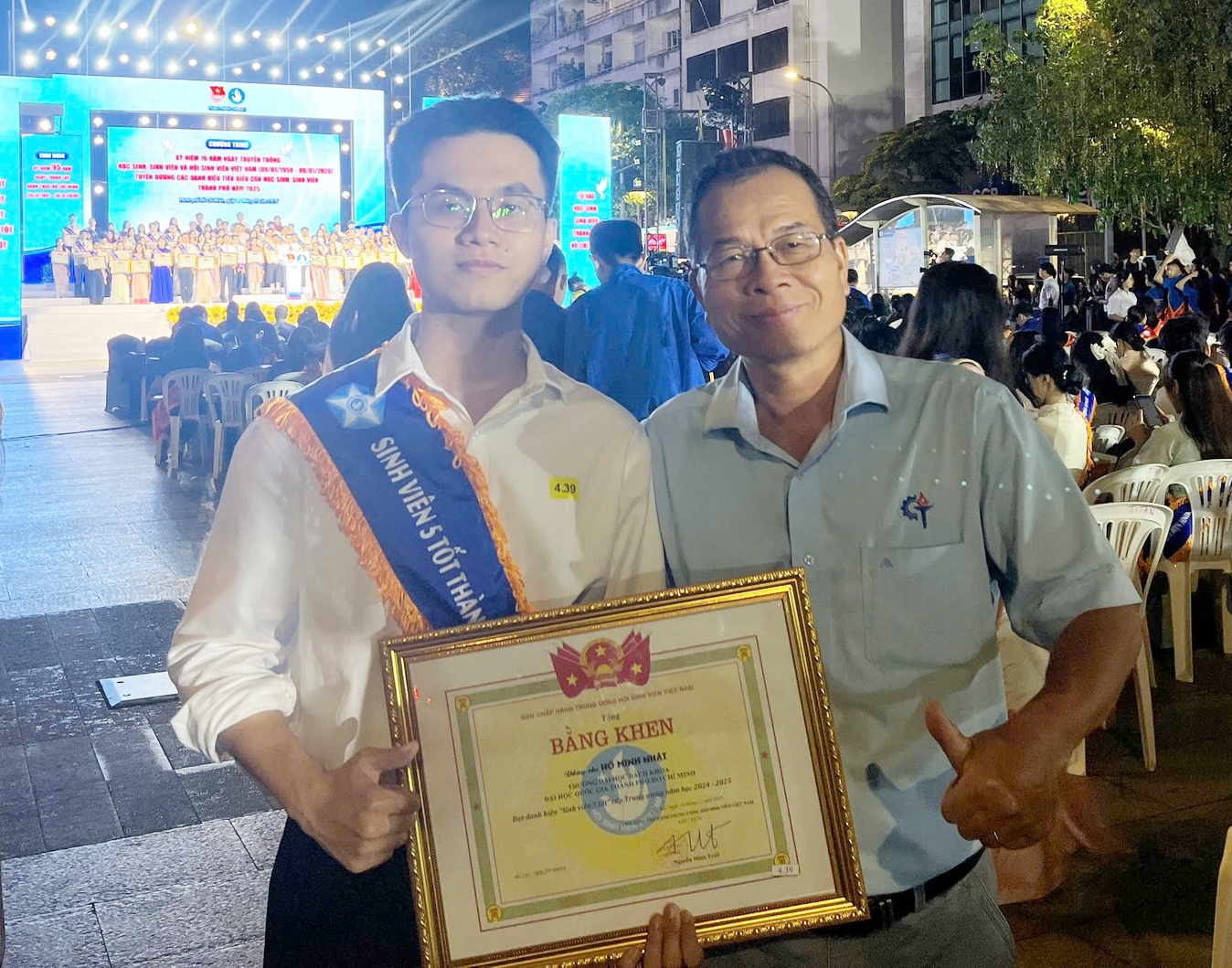 Thành tích hôm nay trở thành động lực để Minh Nhật tiếp tục phấn đấu