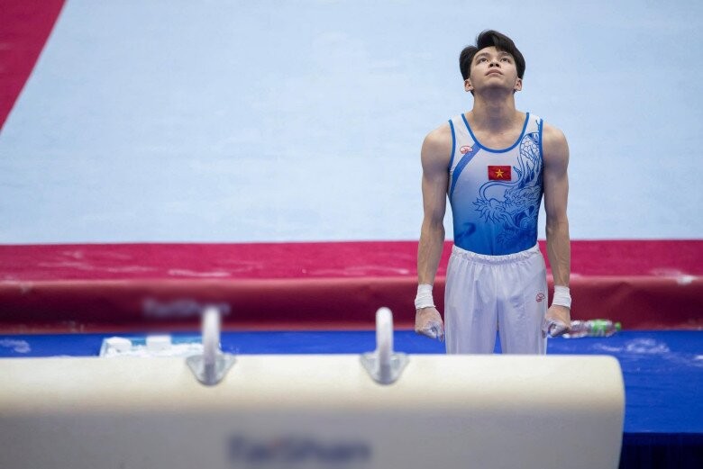 VĐV Đặng Ngọc Xuân Thiện thể hiện bản lĩnh tại SEA Games 33