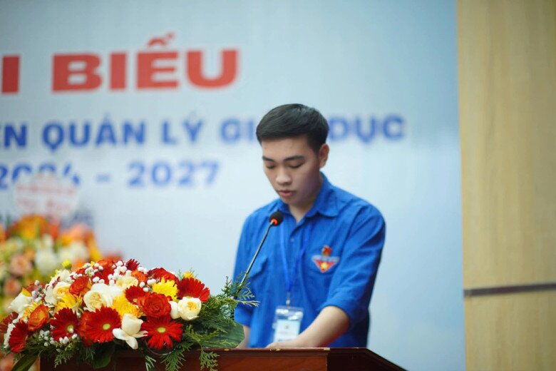 Một Bí thư Liên Chi đoàn Khoa Quản lý năng động, nhiệt huyết