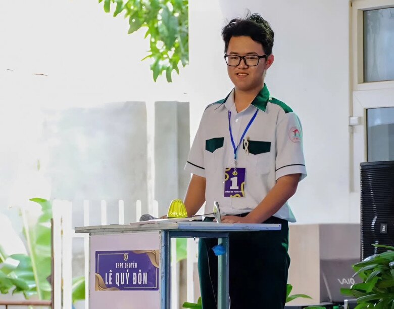 Gia Bảo đã có hành trình ôn luyện nghiêm túc trước khi đến với sân chơi Olympia