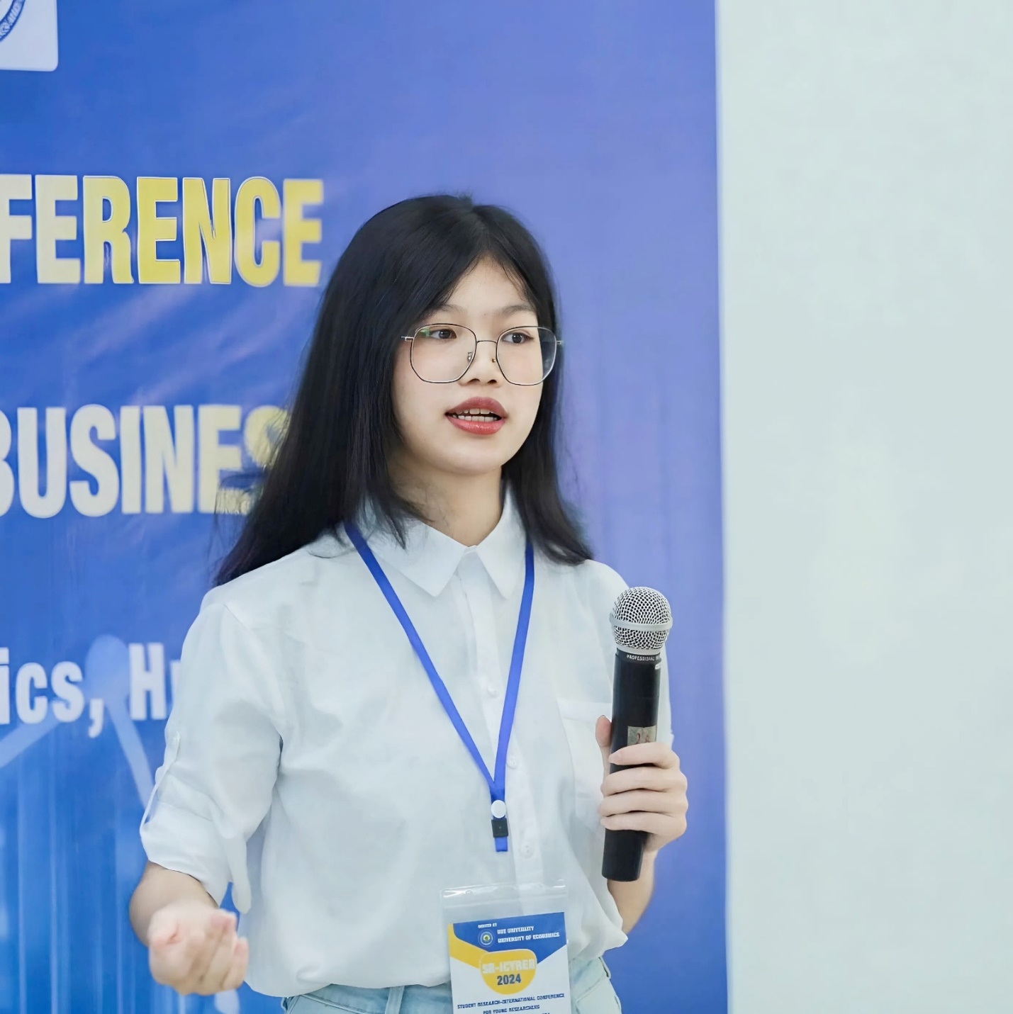 Mai Trang luôn thể hiện rõ dấu ấn cá nhân trên hành trình học tập