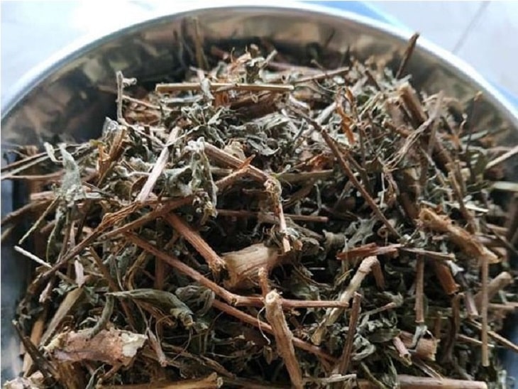 Rau mương còn được sây khô để làm thuốc