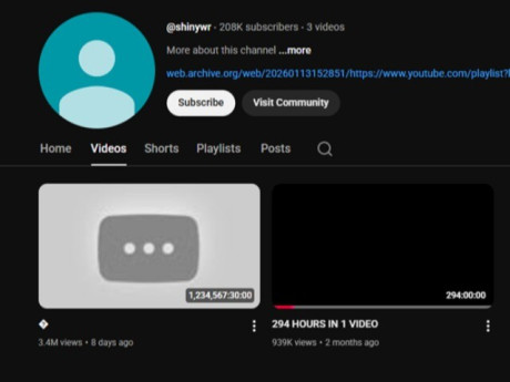 Bí ẩn đằng sau video dài 140 năm trên YouTube khiến mạng xã hội sửng sốt