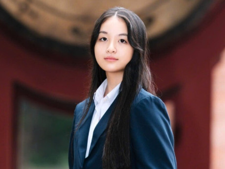 Nữ sinh xinh đẹp thi vượt cấp giành giải Nhất kỳ thi học sinh giỏi Hà Nội