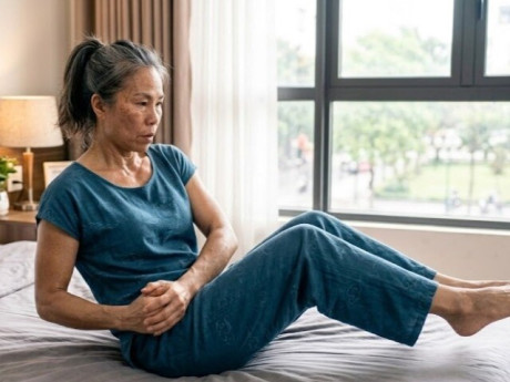 4 bài tập trên giường giúp tăng cơ bụng ở người sau 60 tuổi