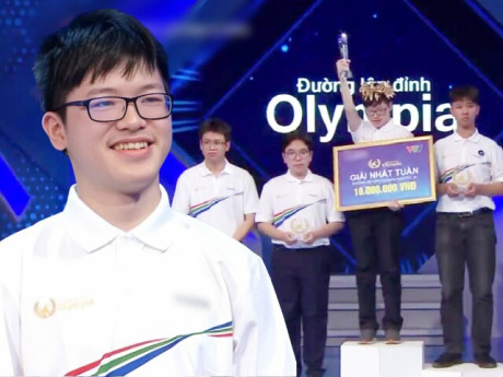 Dẫn đầu suốt 4 phần thi với số điểm ấn tượng, nam sinh Hà Nội chốt danh sách thi tháng Olympia 2026 