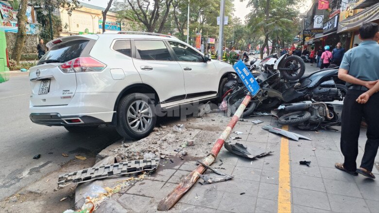 Hiện trường vụ việc.