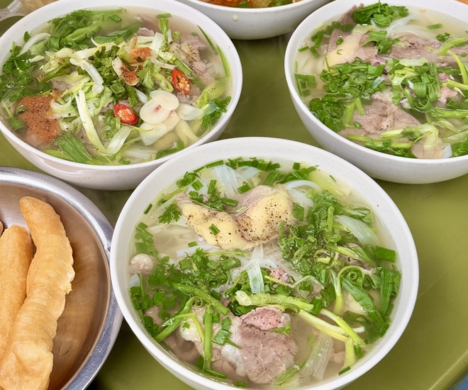 Phở là món ăn được nhiều người yêu thích