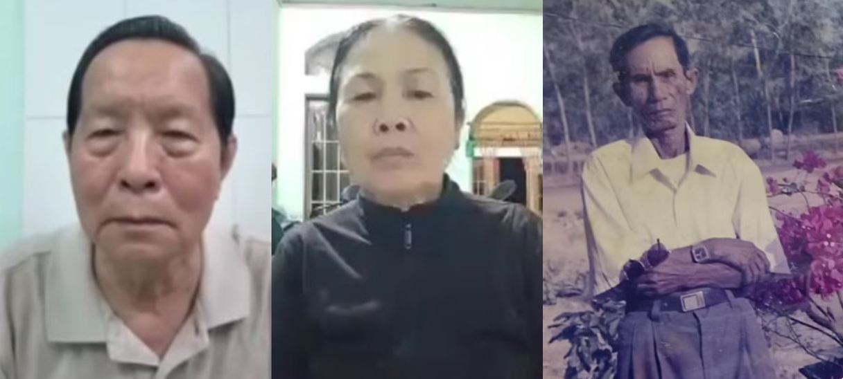 Ông Hướng và con gái ông Thời đã được trò chuyện, chia sẻ hình ảnh lúc còn sống của ông Thời