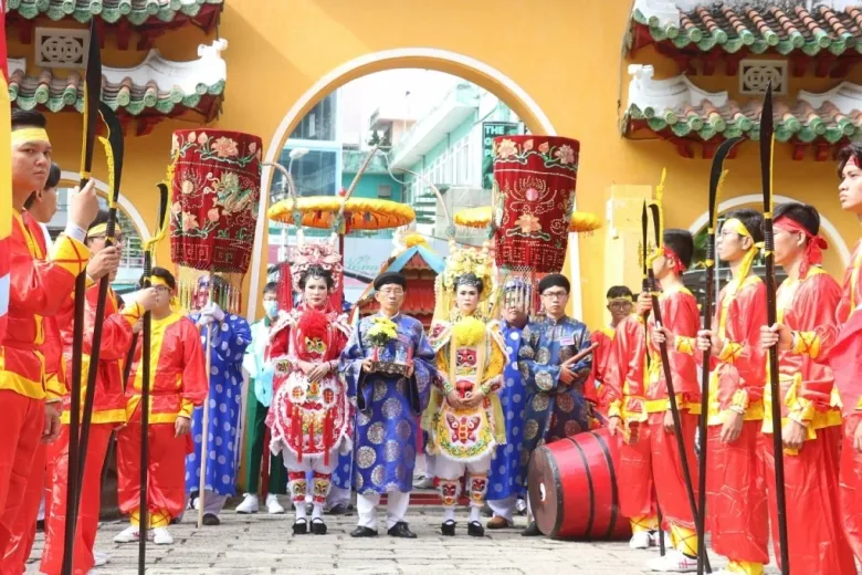 Lễ khai hạ. Ảnh: Thái Anh