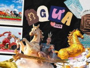 Lifestyle - Dàn linh vật năm Ngọ "cực vuýp": Ngựa vàng đạp mây ở Điện Biên gây trầm trồ