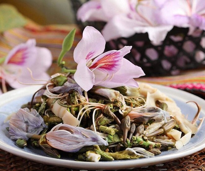 Món ngon làm từ hoa ban