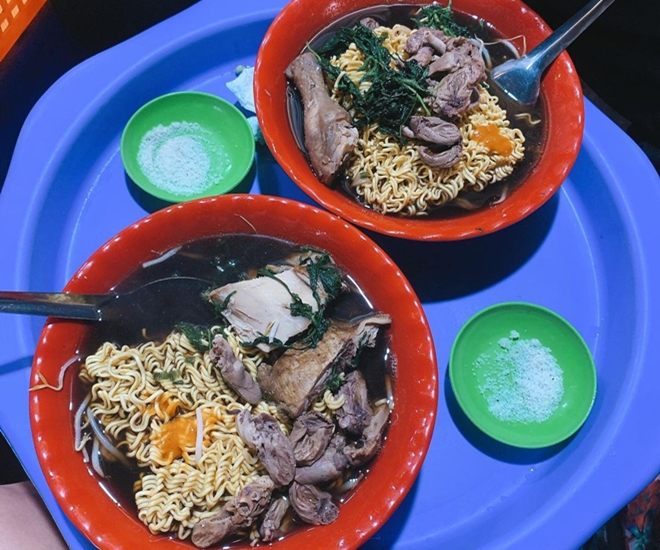 Mỳ gà tần thơm ngon