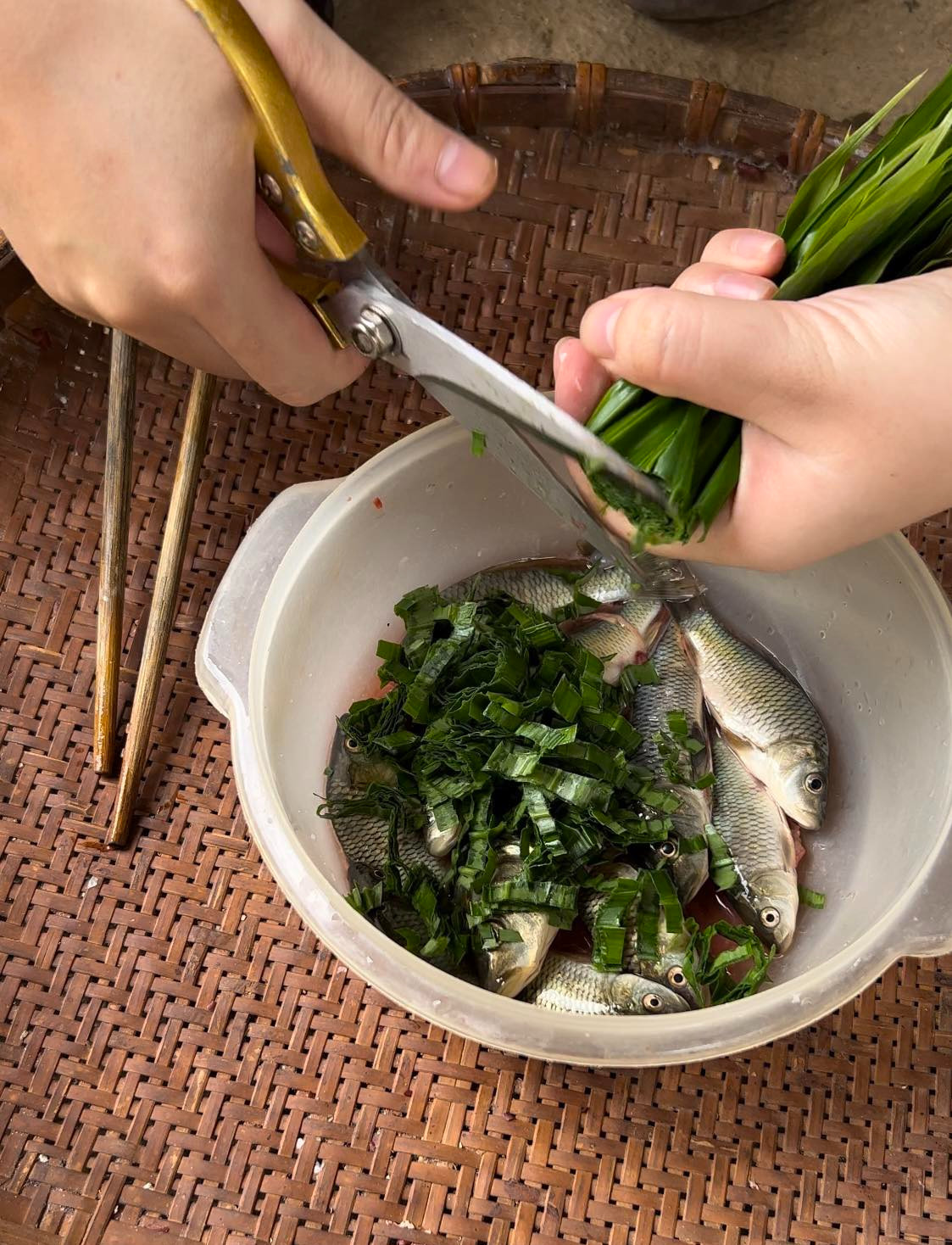 Chuẩn bị nguyên liệu kỹ càng