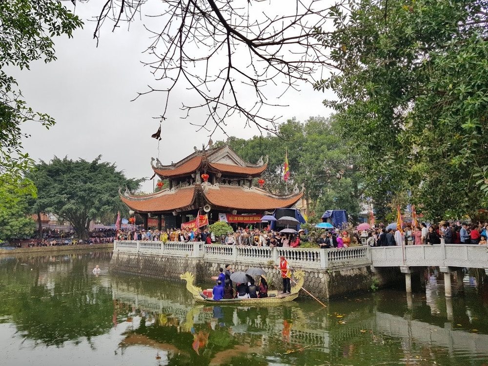 Chùa Lim đón hội