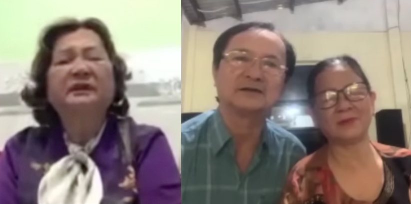 Cô Liên được trò chuyện cùng chú Hà và cô Nga