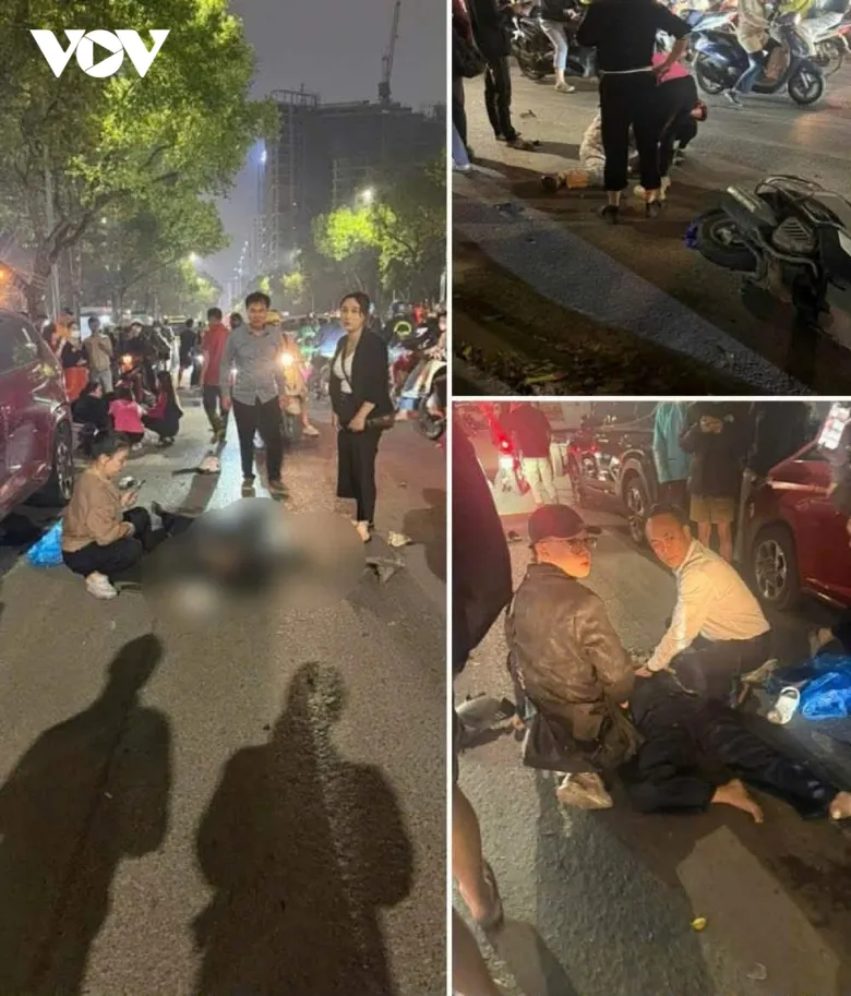 Hiện trường vụ tai nạn