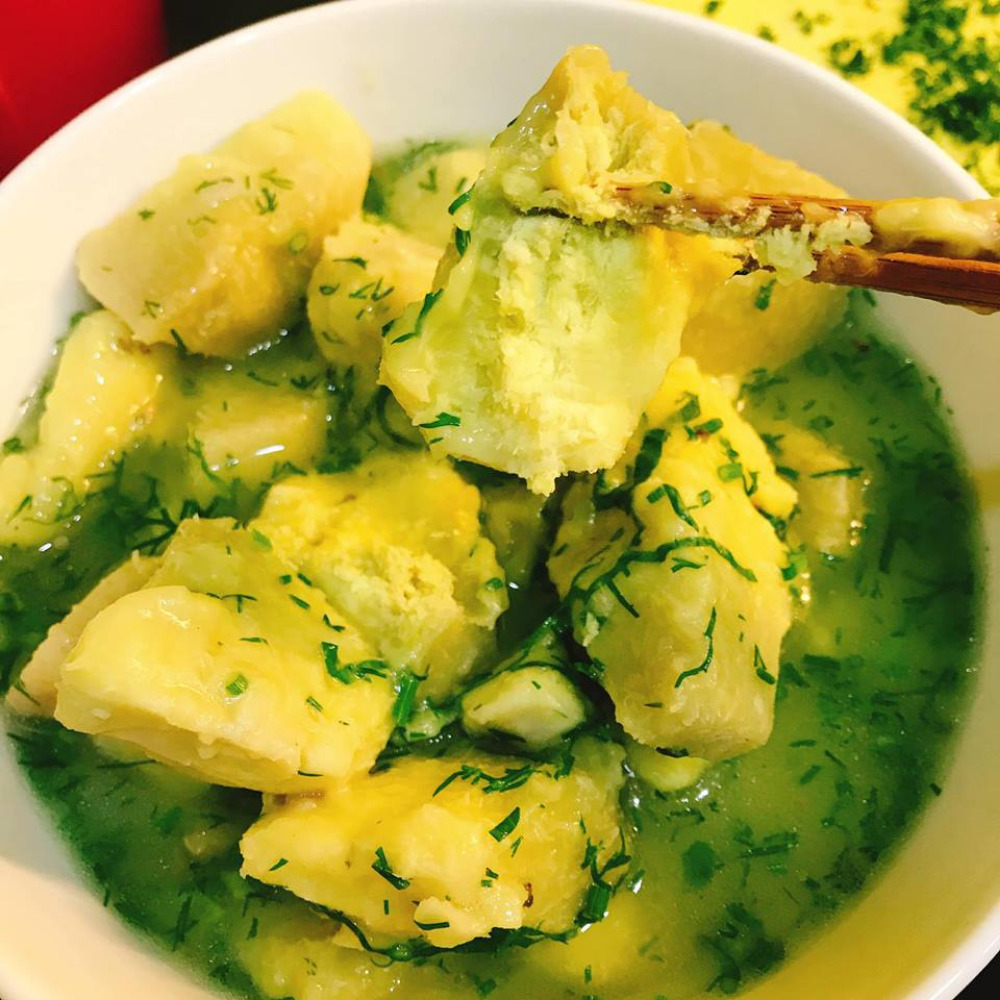 Nhiều món ngon được chế biến từ khoai sọ Mán