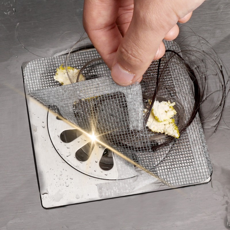 Miếng lọc tóc được làm bằng nhiều dạng chất liệu