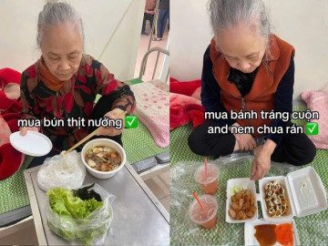 Cô bạn gây bão mạng khi chăm bà ốm: Thực đơn toàn món hot trend giới trẻ