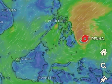 Bão Penha sắp vào Biển Đông những ngày giáp Tết nguyên đán, diễn biến thế nào?