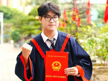 Tết của Quán quân Đường lên đỉnh Olympia năm 2025 Trần Bùi Bảo Khánh