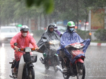Miền Bắc tiếp tục mưa to