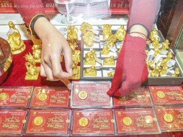 Giá vàng ngày vía Thần tài biến động ra sao trong 10 năm qua?