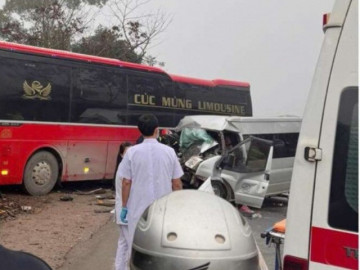 Tại nạn thảm khốc giữa 2 xe khách trên Quốc lộ 1A địa phận Lạng Sơn, nhiều người thương vong