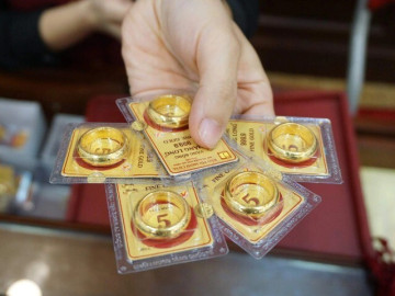 Giá vàng bất ngờ tăng đồng loạt