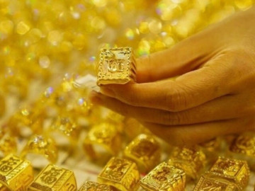 Sáng 9-3, giá vàng miếng SJC, vàng nhẫn rớt 2,5 triệu đồng/lượng