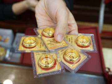 Sáng 11-3, giá vàng miếng SJC, vàng nhẫn tăng lên cao nhất trong 1 tuần qua