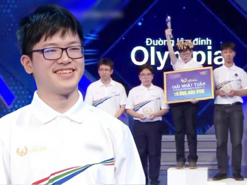 Tin tức - Dẫn đầu suốt 4 phần thi với số điểm ấn tượng, nam sinh Hà Nội chốt danh sách thi tháng Olympia 2026 