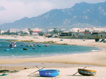 Làng chài "chạy gió" có khung cảnh siêu đẹp, ít người biết ở Khánh Hòa