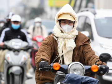 Thời tiết Hà Nội lại mưa rét khi không khí lạnh tràn về?