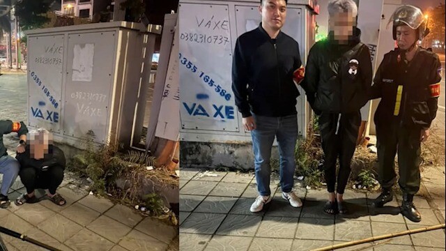 Lực lượng 141 phát hiện các đối tượng mang hung khí đi "giải quyết" mâu thuẫn