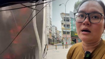 Người dân kể giây phút tháo chạy khỏi dãy nhà cháy ở TP HCM