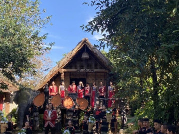 Du khách say với cà phê và 'tiệc' cồng chiêng Ê Đê