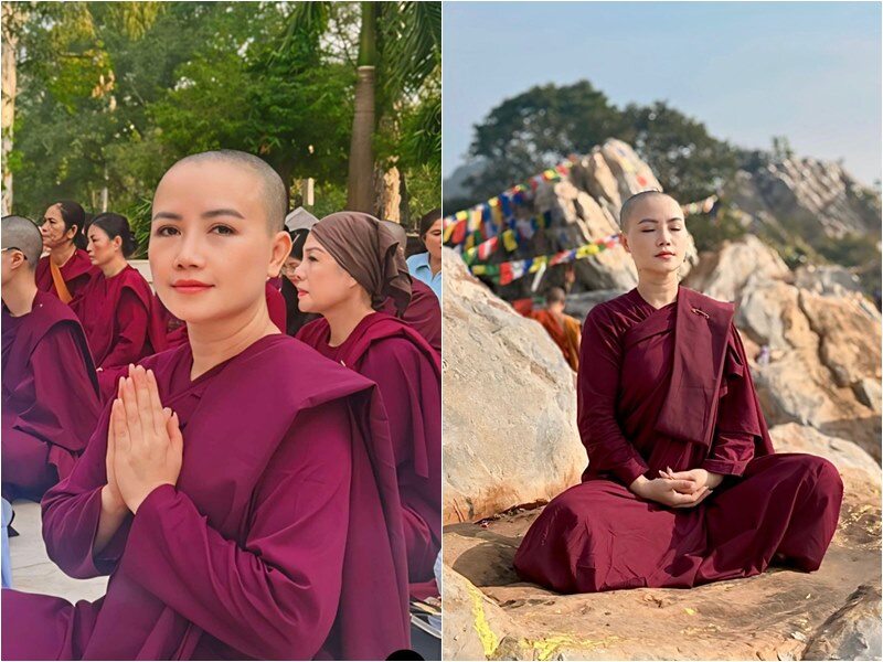Mới đây, những bức ảnh diễn viên Hoàng Yến cạo đầu, mặc trang phục tu hành đã "gây bão" mạng xã hội. Cô chia sẻ đây là lần xuất gia gieo duyên tại Ấn Độ. Nữ diễn viên thổ lộ: "Kỷ niệm dấu yêu của cuộc đời tôi - hình ảnh này thật thân thương!"