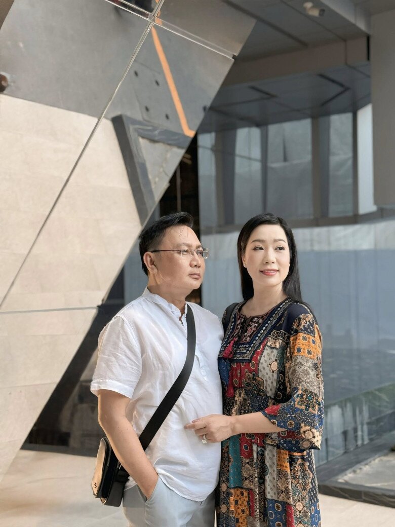 Trịnh Kim Chi cho biết chồng là điểm tựa vững chắc.