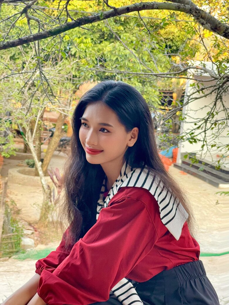 Nhan sắc đời thường của nữ diễn viên gen Z.