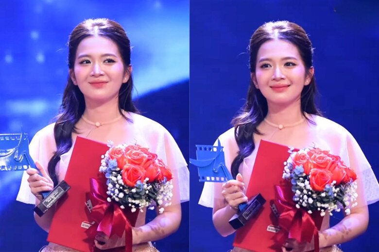 Ngọc Huyền thắng giải Diễn viên triển vọng tại hạng mục Phim truyện truyền hình.