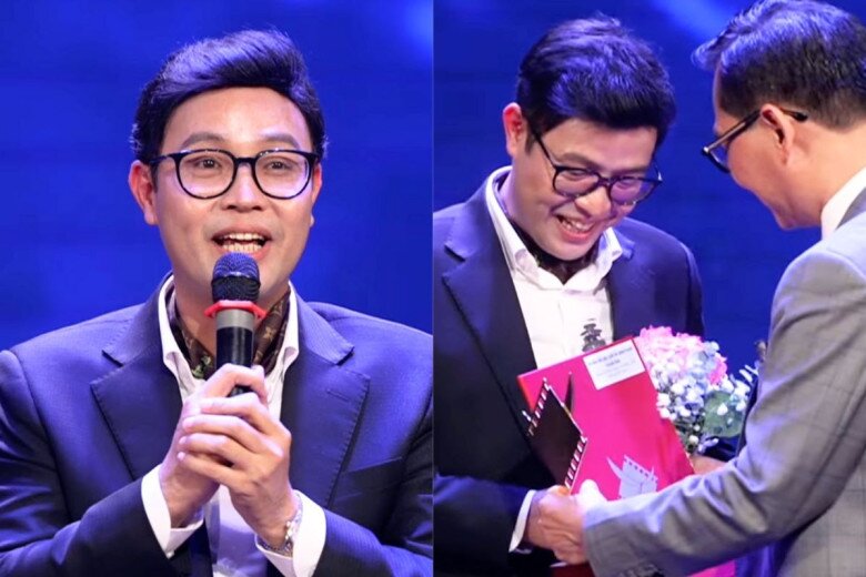 NSƯT Thái Sơn được vinh danh với giải Nam diễn viên phụ xuất sắc hạng mục Phim truyện truyền hình.