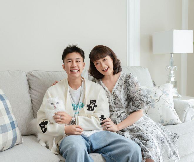 Trước khi nổi tiếng, Long Vũ được biết đến với tư cách là con trai nghệ sĩ Vân Dung.