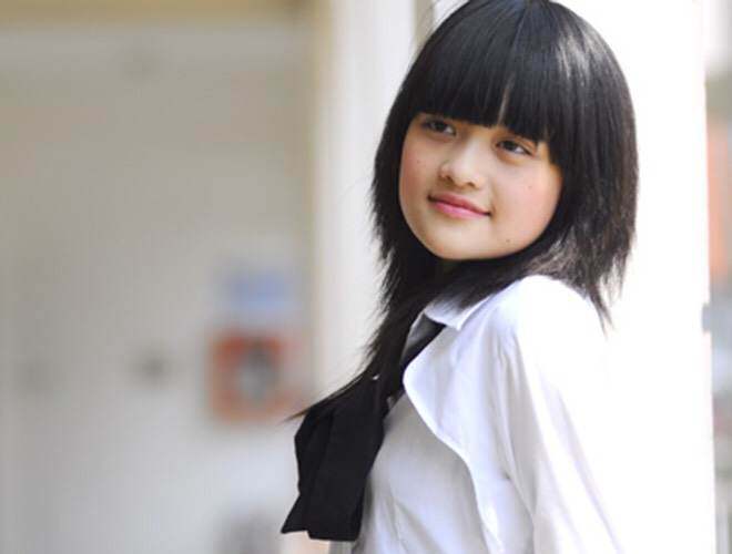 Thùy Anh gây ấn tượng với vai Phan Linh trong phim Bộ Tứ 10A8.