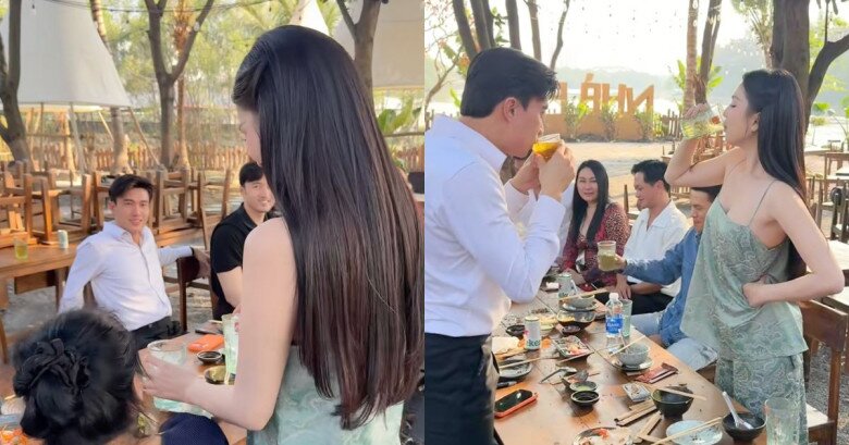 Chính những chi tiết này cùng với bài đăng khoe ảnh khoác tay thân thiết đã khiến dân tình “đẩy thuyền”.