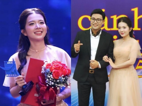 Cánh Diều Vàng 2025: Ngọc Huyền được "bố" tháp tùng, muốn đóng phim nhiều hơn trước khi có con với Đình Tú