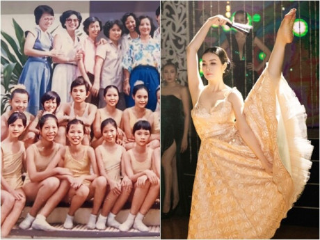 Bé gái từng bắt em mình đứng lên vai cho lùn bớt sau thành mỹ nhân Việt nổi danh, giờ 53 tuổi vẫn đẹp nuột nà